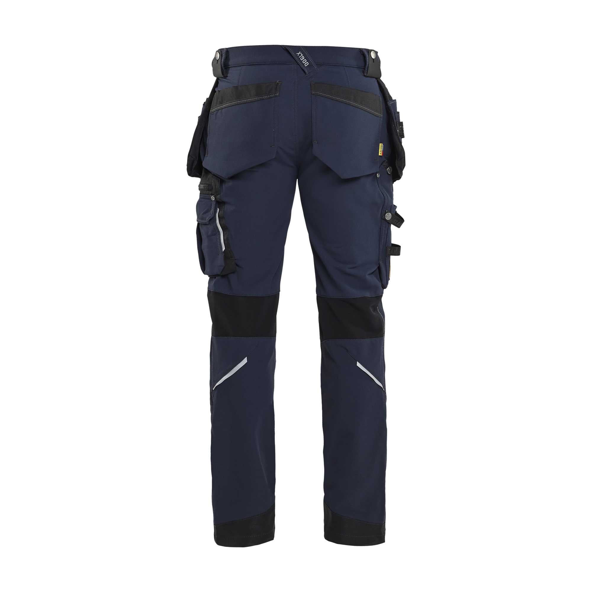 BLAKLADER 19981644 Craftsman trousers 4 way stretch X1900 Work Trousers Men - water repellent